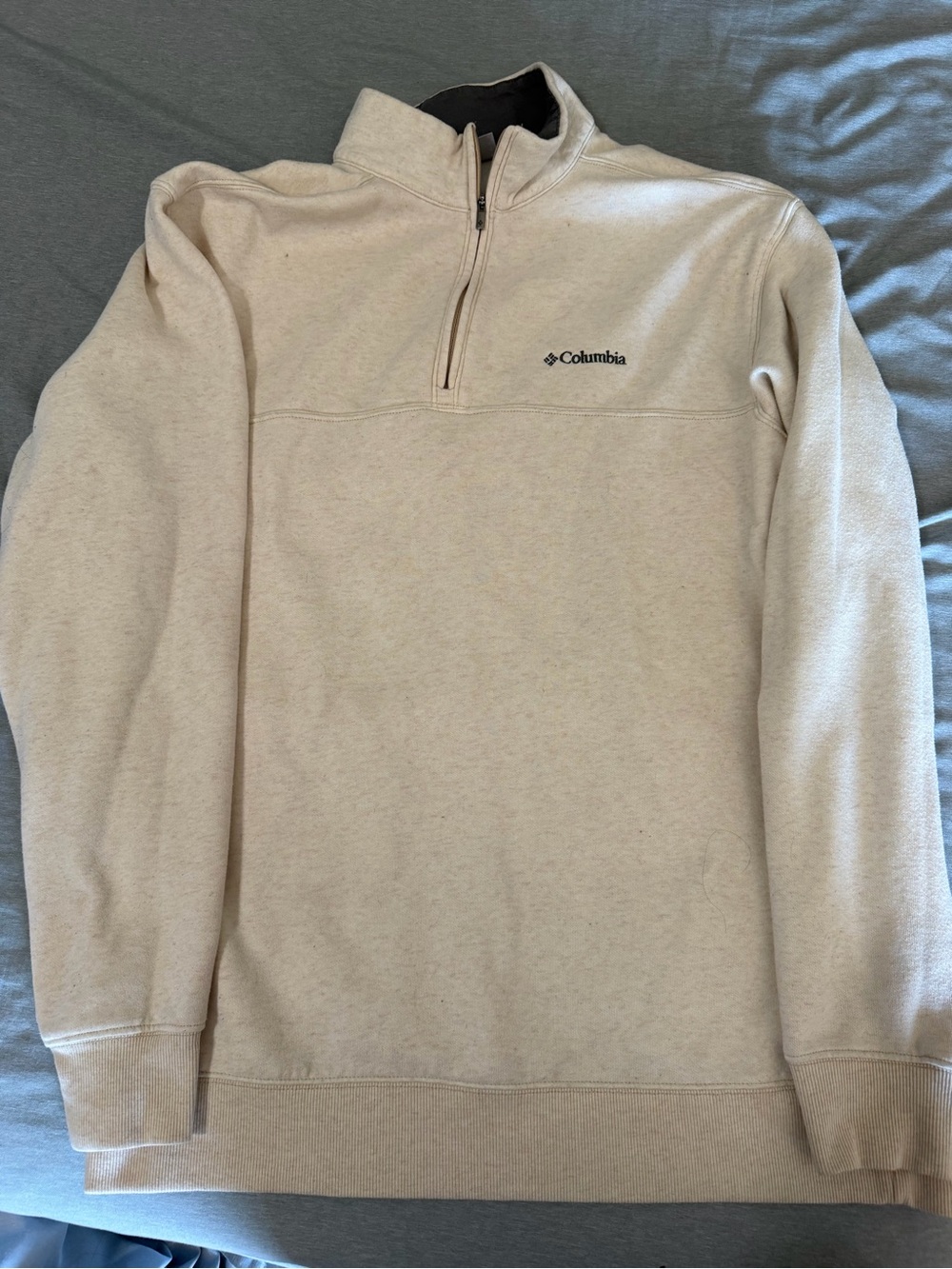 Columbia Men's Sandstone Quarter-Zip Fleece Pullover 1/4 zip